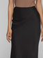 VIELLETTE Long Skirt - Black