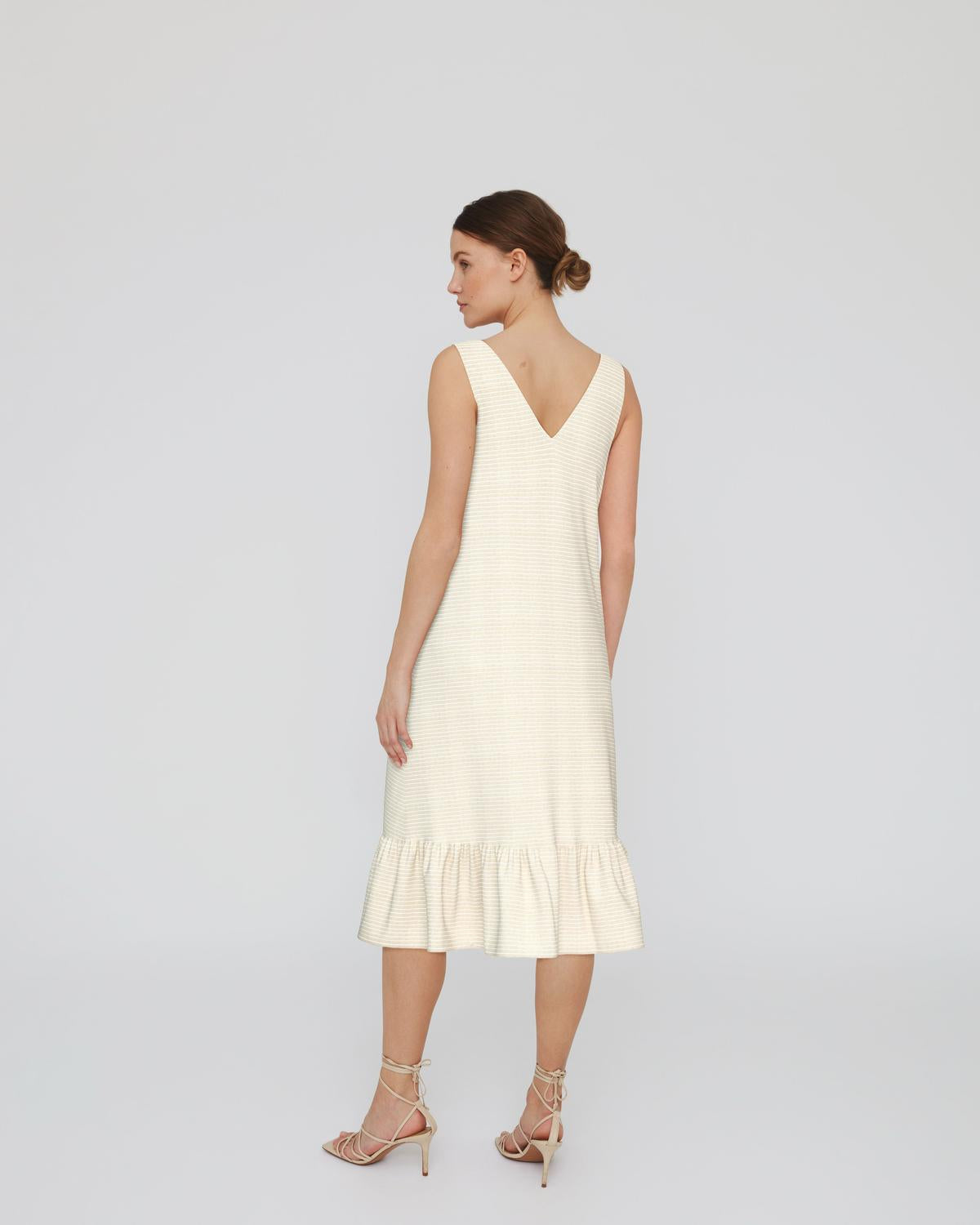 VIBOEY Short Dress - Birch